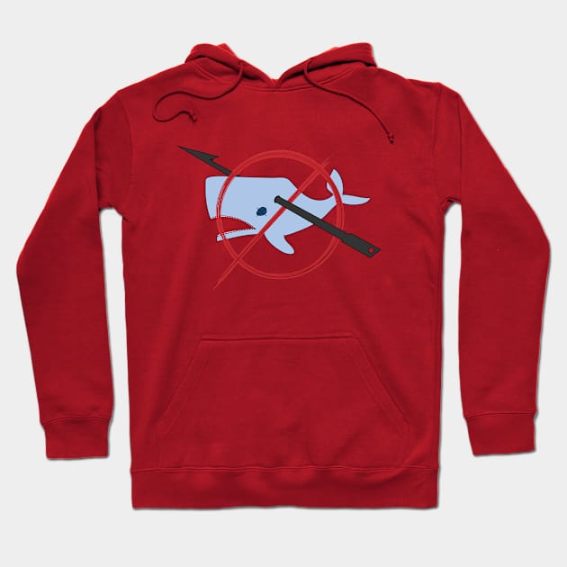 No Whale Hunting Hoodie by hatch